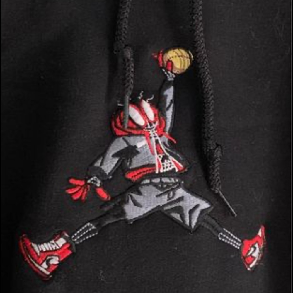 Miles Morales Jordan Jumpman Hoodie